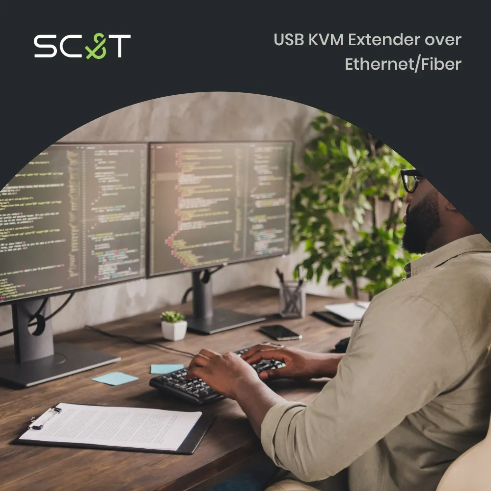 HDMI KVM Extender over SC&T